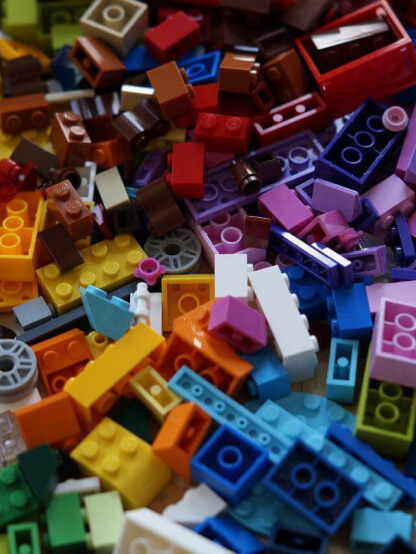verschiedene LEGO Teile